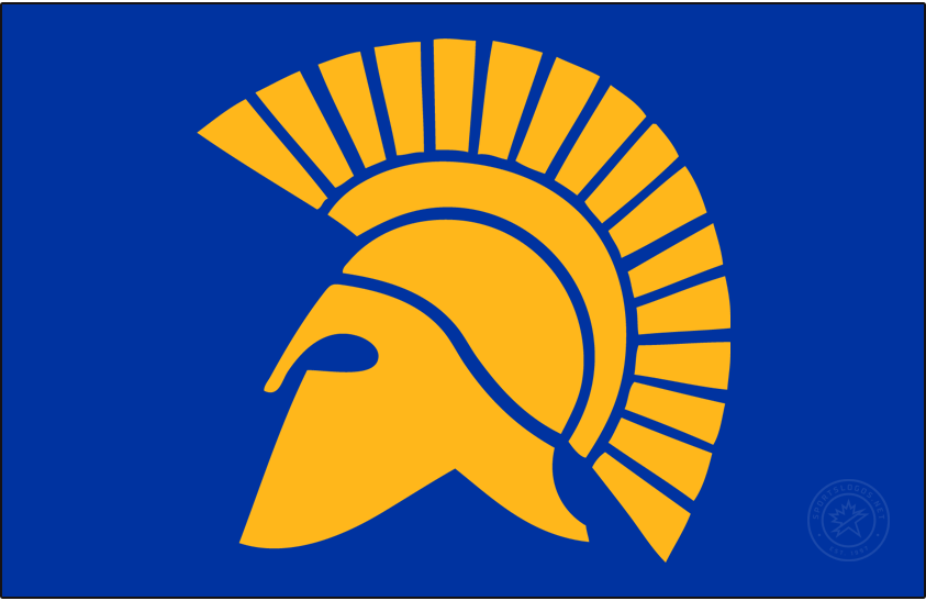 San Jose State Spartans 1985-1999 Primary Dark Logo DIY iron on transfer (heat transfer)